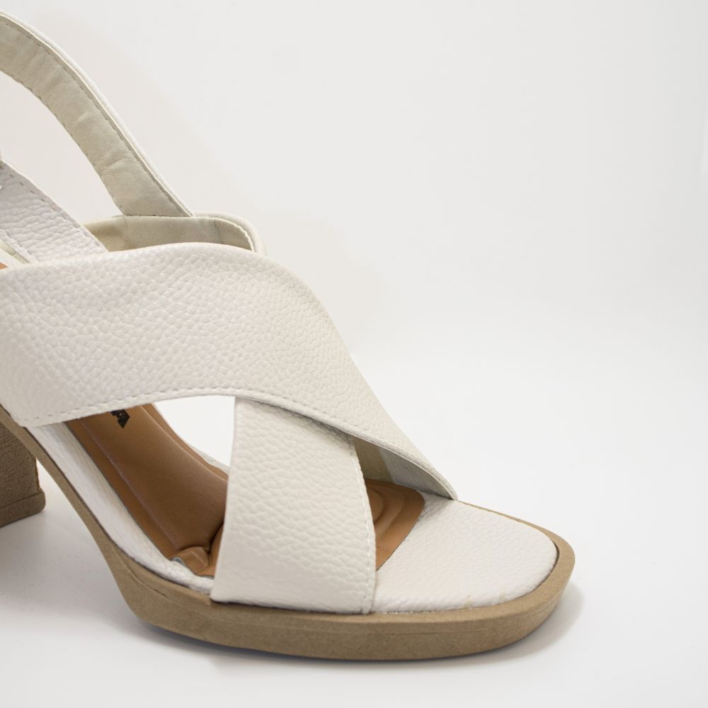 Sandalias Karmine Blanco